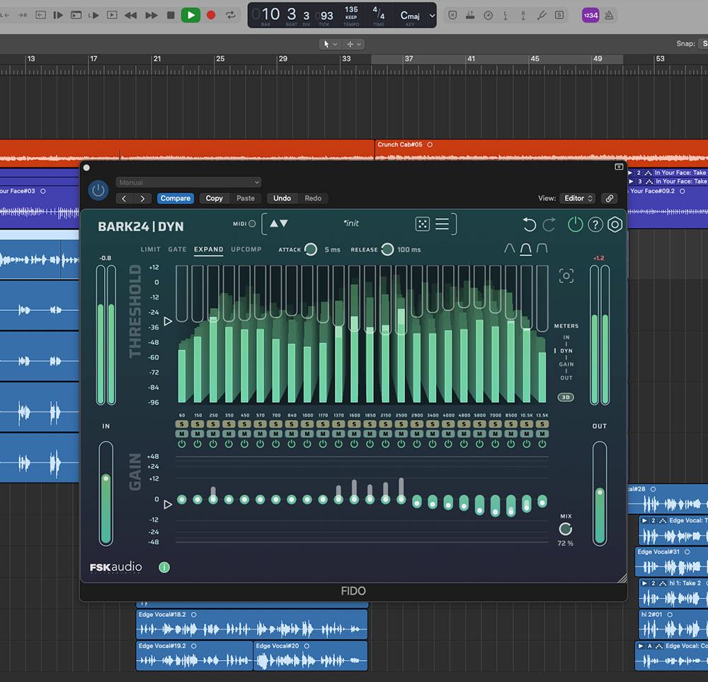 FSK Audio Bark24 | Dyn A 24-Band Dynamics Processor