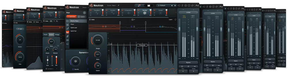 iZotope Neutron 5 audio mixing Software for Mac and PC.