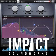 Impact Soundworks Upgrades Dynamic Processing Plug-In Peak Rider To Version 2.0