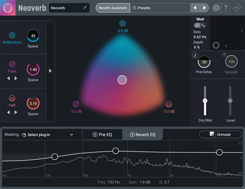 download the new version for iphoneiZotope Neoverb 1.3.0