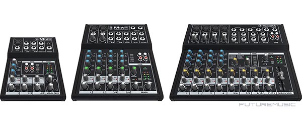 Mackie Debuts Three New Mix Series Compact Mixers