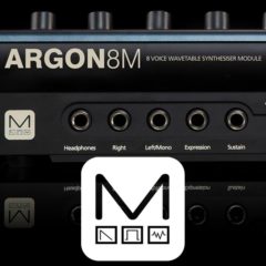 Modal Electronics Announces Argon8-M 8-Voice Polyphonic Wavetable Synthesizer Module
