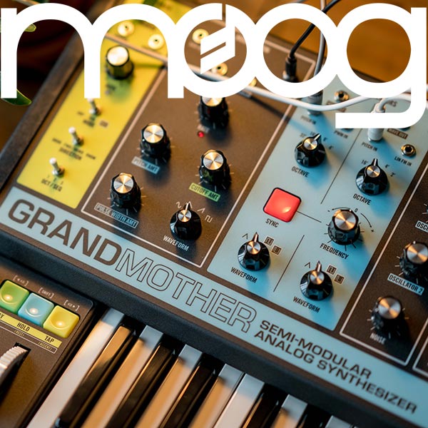 MOOG MUSIC DEBUTS NEW GRANDMOTHER ANALOG SYNTHESIZER AT MOOGFEST 2018