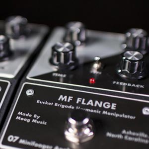 Moog Music Unveils Minifooger Flange & Chorus Analog Effects Pedals