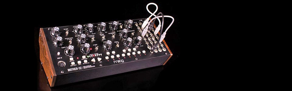 Moog Releases Mother-32 Semi-Modular Analog Synthesizer