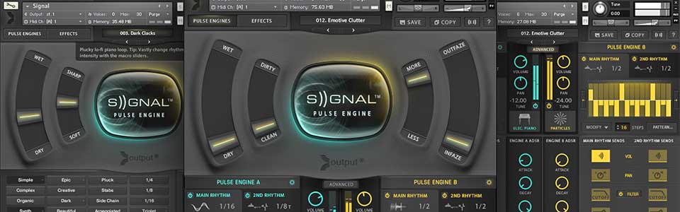 Output Releases Signal – Pulse Engine Virtual Instrument