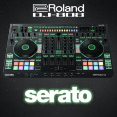 Roland & Serato Premier DJ-808 Mixer/Controller