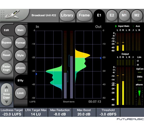 TC Electronic Introduces aNorm Loudness Normalization Technology & Butterfly Metering