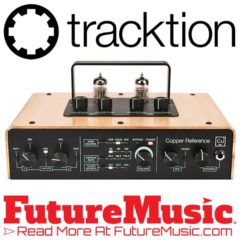 Tracktion Premiers Copper Reference Stereo Vacuum Tube Audio Interface