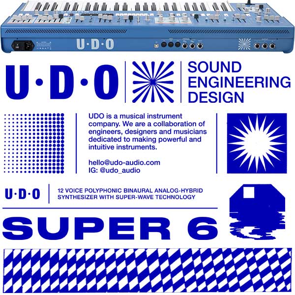 udo audio super 6 synthesizer