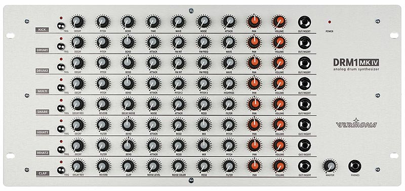 Vermona DRM1 mk4 Review Analog Drum Synthesizer